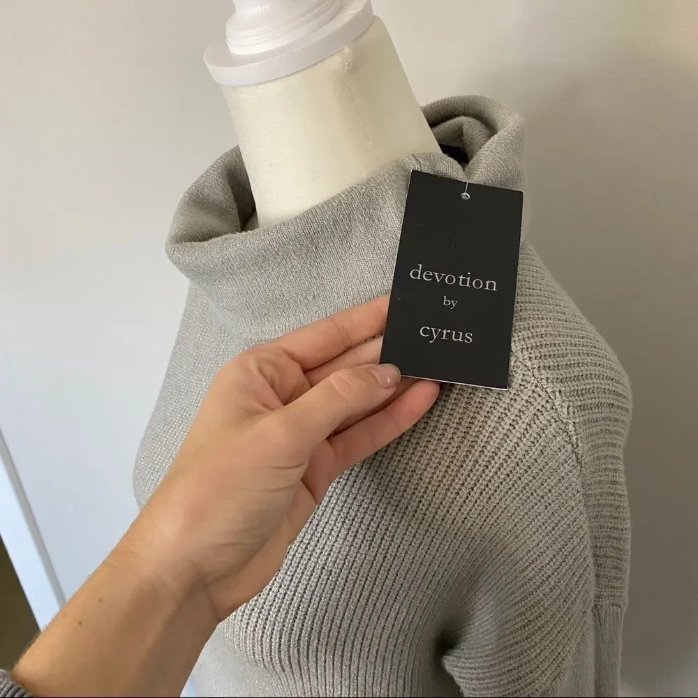 NWT Devotion by Cyrus Ribbed Turtleneck Sweater - Picture 8 of 12